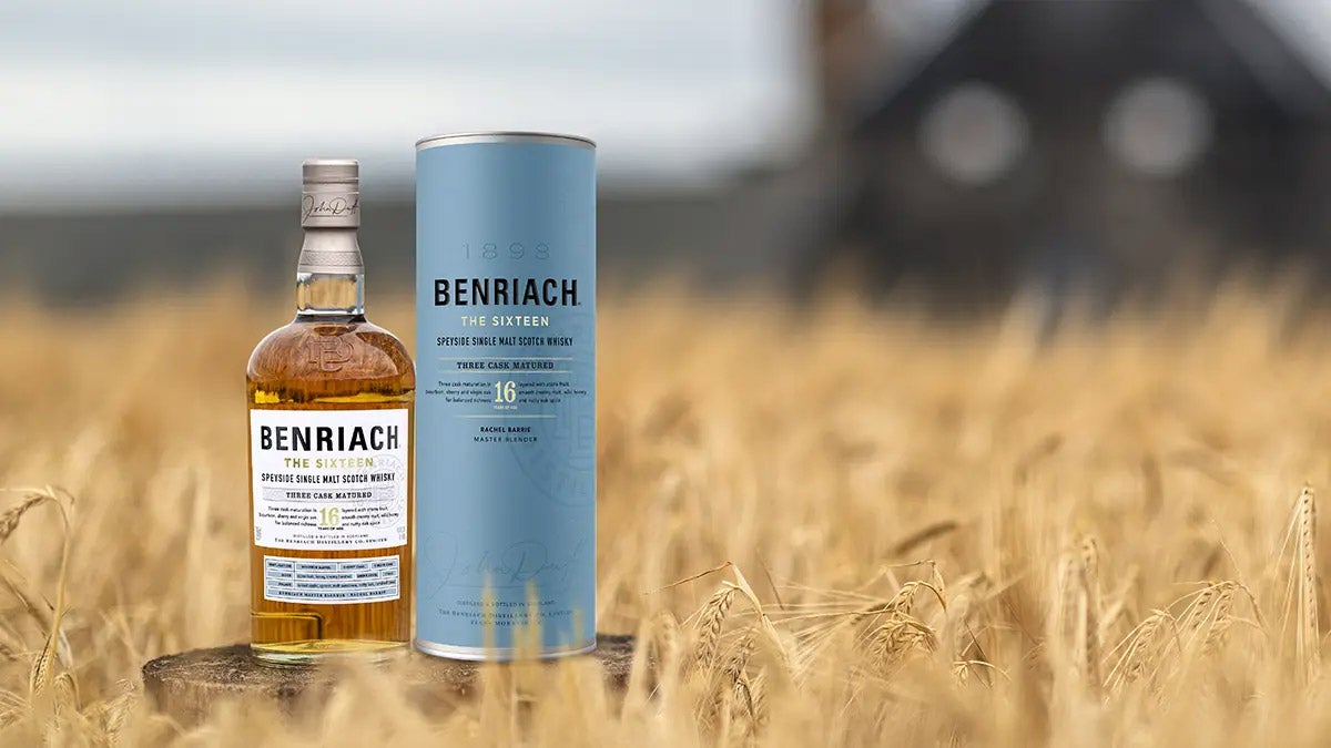 butelka 16-letniej whisky single malt Benriach